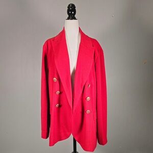 NWT 🌟Host Pick 🌟🌟burgundy Double-Breasted Women's Blazer Jacket